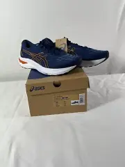 Asics GT-2000 11 Mens Blue Orange Lace Up Low Top Athletic Sneaker Size 11.5