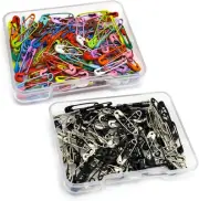240 PCS Safety Pins, Small Safety Pins 0.75Inch/19mm for Clothes, Name Tags