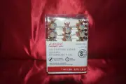 Ashland LED Crafting Lights 18 LED Lights String Reindeer Battery Timer 6ft