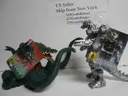 Set of 2 Bandai Japan 2018 Godzilla Mechagodzilla Heavily Armored & Biollante