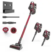 Cordless Vacuum Cleaner 180W 12Kpa Home Stick Vacuum, Smart Display Removable Battery,40 Mins with Wall Mount Charging for Home, Hard Floor Car Carpet