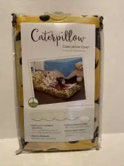 CATERPILLOW COVER Smiley Face Emoji - Uses 5 Standard Pillows - NEW in package