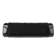 Car Solar Digital Clock with LCD Time Date In-Car Temperature Display for7142