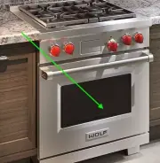 Wolf DF304 DO30 SO30 DF48 DF60 E Series IR304 Pizza Stone Rack + Genuine Wolf US