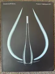 NEW 2011 Bowers & Wilkins Original Product Catalog - 70 pages size 8.25" x 11" f
