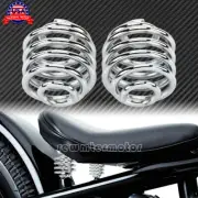 Chrome Motorcycle 2'' Solo Seat Spring Bracket Mount Fit For Harley Bobber XL883