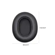 2 Pack Ear Pads for MEZE 99 Classics, M99C-WG Headphones Thick Ear Cushions Earmuffs Pillow Soft Cover for Shell - Black