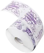 Healeved 500pcs Butterfly-shaped Nail Forms Nail Art Paper Holder Quality Material
