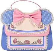 Loungefly Disney Minnie Floral and Lace Ears Crossbody Bag