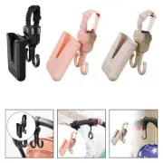 Stroller Phone Holder with Hook Multipurpose Organizer 2 Hook for Bicycle