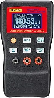 MLC500 Electronic Capacitance Inductance Meter Digital Bridge LC Meter Multimeter LC RC Oscillation to 500 KHz 100mF 4.8 Tool Used in Product R&D, Component Incoming Inspecti