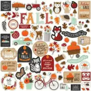 Echo Park CHOOSE Stickers Chipboard Paper Pad Icons Frames Tags Decorative Tapes