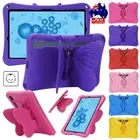 Kids Cute EVA Cover Rotating Stand Case For Samsung Galaxy Tab A9+ S8 S9 FE Plus