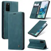 CaseMe Samsung Galaxy S20 Classic Folio Leather Case Cover S20 G981 [Teal Green]