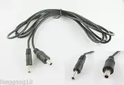 DC Power Jack 3.5x1.35mm Male To Female Camera Extension Connector Cord Cable 2m