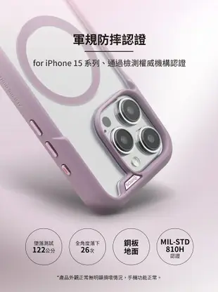 iMos 磁吸 支援 MagSafe 軍規 保護殼 防摔殼 手機殼 適用 iPhone 15 Plus Pro Max【APP下單最高22%點數回饋】