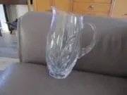 Miller Rogaska Crystal Pitcher Clear Glass 10" Tall