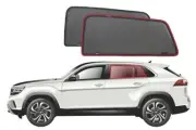 Genuine SNAPSHADES Car Rear Window Shades for Volkswagen Atlas Cross Sport/Te...