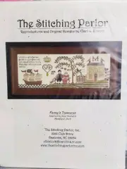 The Stitching Parlor FANNY'S TREASURES Cross Stitch Chart