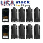 10x Battery BP-280 Fits For IC-F1000 F1000D F2000 F2000D F1000S Two Way Radio