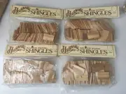 Houseworks Dollhouse Diamond Butt Shingles #7034 4Pks NOS