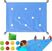 Outdoor Team Challenge Game Set - Team Cooperation Play Kit | Group with Hollow Ball for Home School & Gatherings