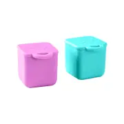 Omie Omiedip Silicone Dip Containers Set 2 - Pink and Teal