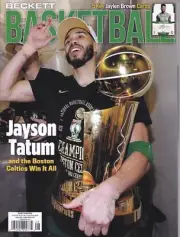 August 2024 Basketball Beckett Monthly Guide Vol 35 No 8 Jayson Tatum AA181