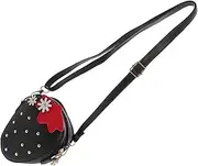 [GALPADA] Mini Strawberry Crossbody Handbag Fruit Shaped Wallet Fashionable Shoulder Bag for Girls