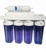 Ultra 6 Stage Reverse Osmosis Water Filtration System Dual Outlet Drinking/ RODI