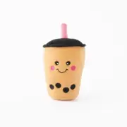 ZippyPaws NomNomz Dog Toy Boba Milk Tea, MD