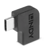 Lindy USB-C 3.2 Male To USB-C Female 90 Adapter