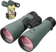 12x50 UHD High-Powered Binoculars for Adults with Upgraded Phone Adapter – Large