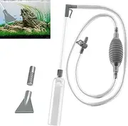 Aquarium Gravel Cleaner, Fish Tank Gravel Cleaner, 3.0M Water Changer Vacuum Cleaning Tools Siphon Universal Quick Pump Aquarium Water Changing Sand Cleaner for Aquarium Water Filter