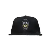 305 Mask Logo Black Snapback Hat Baseball Cap Men Women Unisex dope Trapper Trap