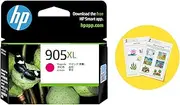 HP 905XL High Yield Original Ink Cartridge, Magenta(T6M09AA)
