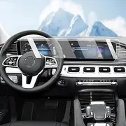LQUNGE Screen Protector console Navigation LCD screene TPU film Scratch，For Mercedes Benz AMG-GT 2019-2025