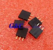 30PCS New Single Row 1x3 pins 2.54mm Female Header Straight Connector