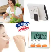 Count-Down Kitchen Bath Clock Digital Alarm Magnetic Shower Cooking Timer LCD