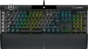Corsair K100 RGB Mechanical Gaming Keyboard (Cherry MX Speed, QWERTY) Black