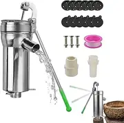 Well Hand Pump - Courtyard Well Manual Pump,Ergonomic Pitcher Pump for Well, Manual Well Pump for Garden Yard Farm Industrial