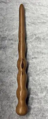 Handmade Cherry Wood Magic Wand Wizard Witch 8 3/8" NEW
