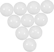 Zerodeko 10pcs Small Plastic Lamp Shades Lamp Shade Replacement Parts Replacement Light Fixtures Modern Light Bulb Cover Half Globe Light Shade