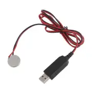USB to 3V CR2032 Dummy Battery Charging Cable Cord for CR2032 3V Button Cell Battery Powered Watch Remote Control Toy