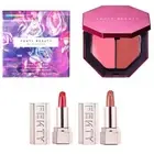 NIB,Fenty Beauty,2 Set, Freestyle Cream Blush Duo & Mini Semi-Matte Lipstick Duo