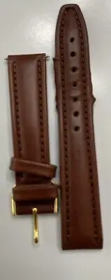 brown leather watch band strap 18mm
