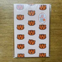 在飛比找蝦皮購物優惠-台灣現貨 韓國插畫Muzak Tiger老虎文具周邊便條紙筆