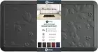 Anti Fatigue Mats Kitchen Floor 3/4" Cushioned Memory Foam 17" x 32" Gray