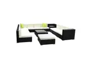 Gardeon 13Pc Outdoor Furniture Sofa Set Wicker Garden Patio Lounge