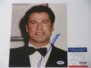 JOHN TRAVOLTA Hand Signed 8'x10' Photo 2 + PSA DNA COA * BUY GENUINE *